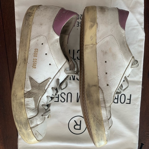 Golden Goose 41 Sneakers Superstar Leather White Lace Up - Picture 5 of 10